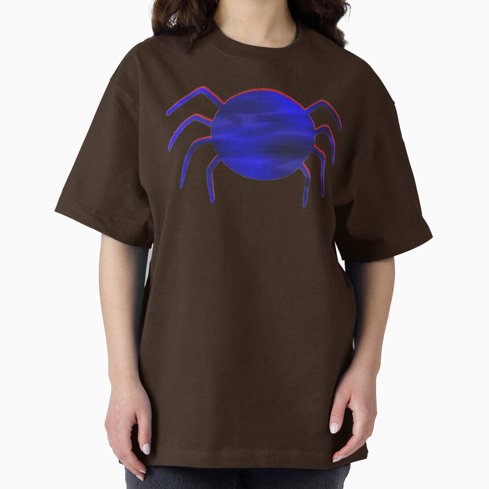 blue spider symbol Graphic T-Shirt