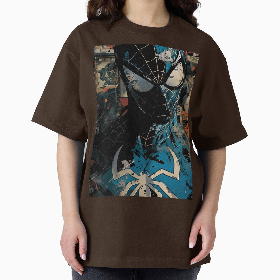 Black spider man Everyday Graphic Tee