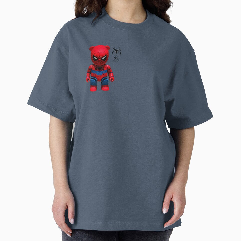 Bearbrick spider Casual Print T-Shirt