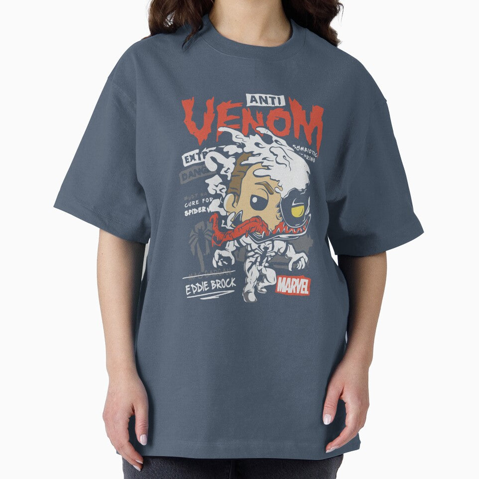 anti venom Casual Print T-Shirt