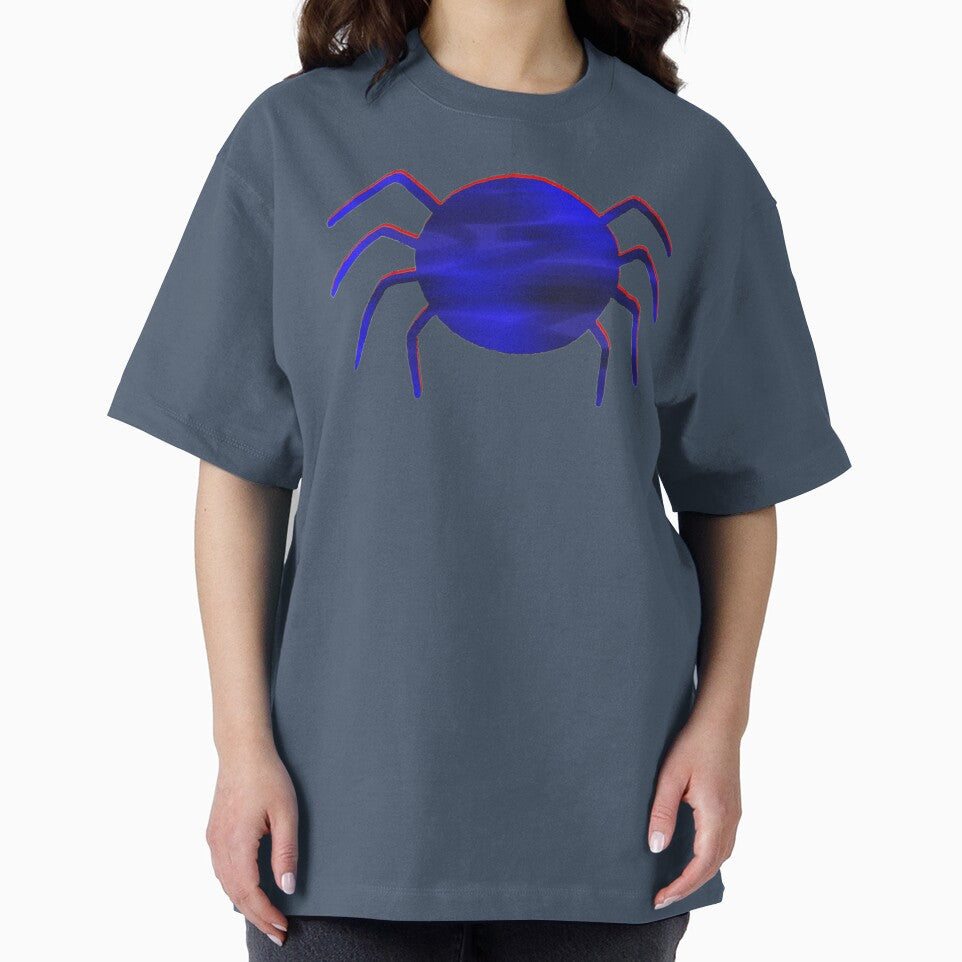 blue spider symbol Graphic T-Shirt