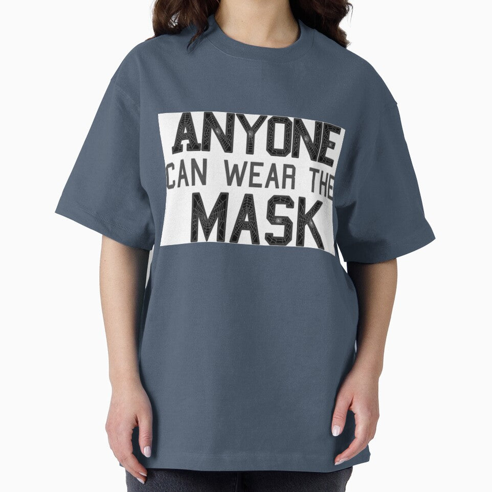 Anyone can wear the mask (Noir) Vintage-Inspired T-Shirt
