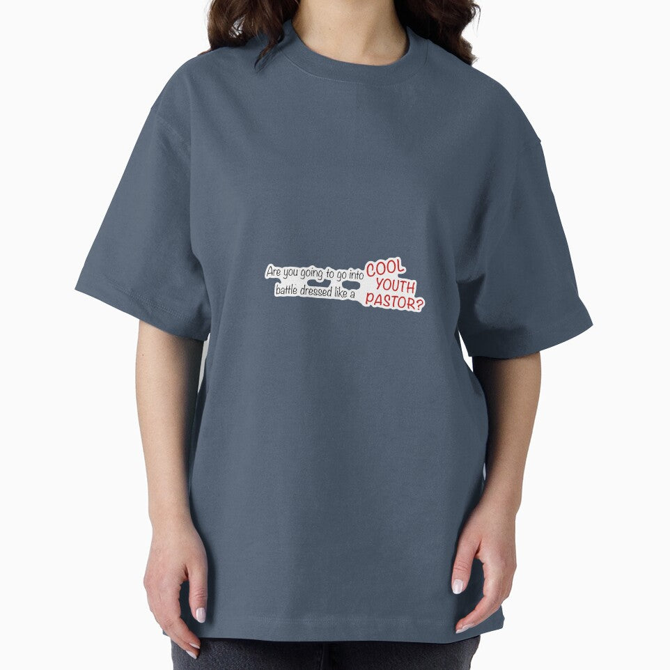 Are you going to go into battle dressed like a cool you pastor? Casual Print T-Shirt