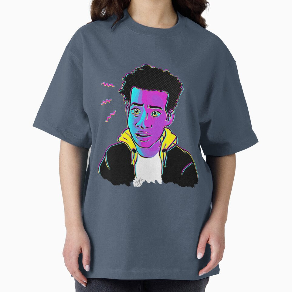 Cmyk Miles Morales Casual Print T-Shirt