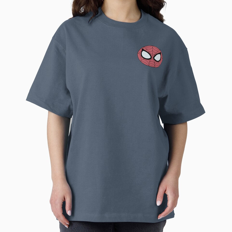 2. Children's Minimalist Spider-Man, Peter Parker, Marvel Comics, Blue Fan Art Vintage-Inspired T-Shirt