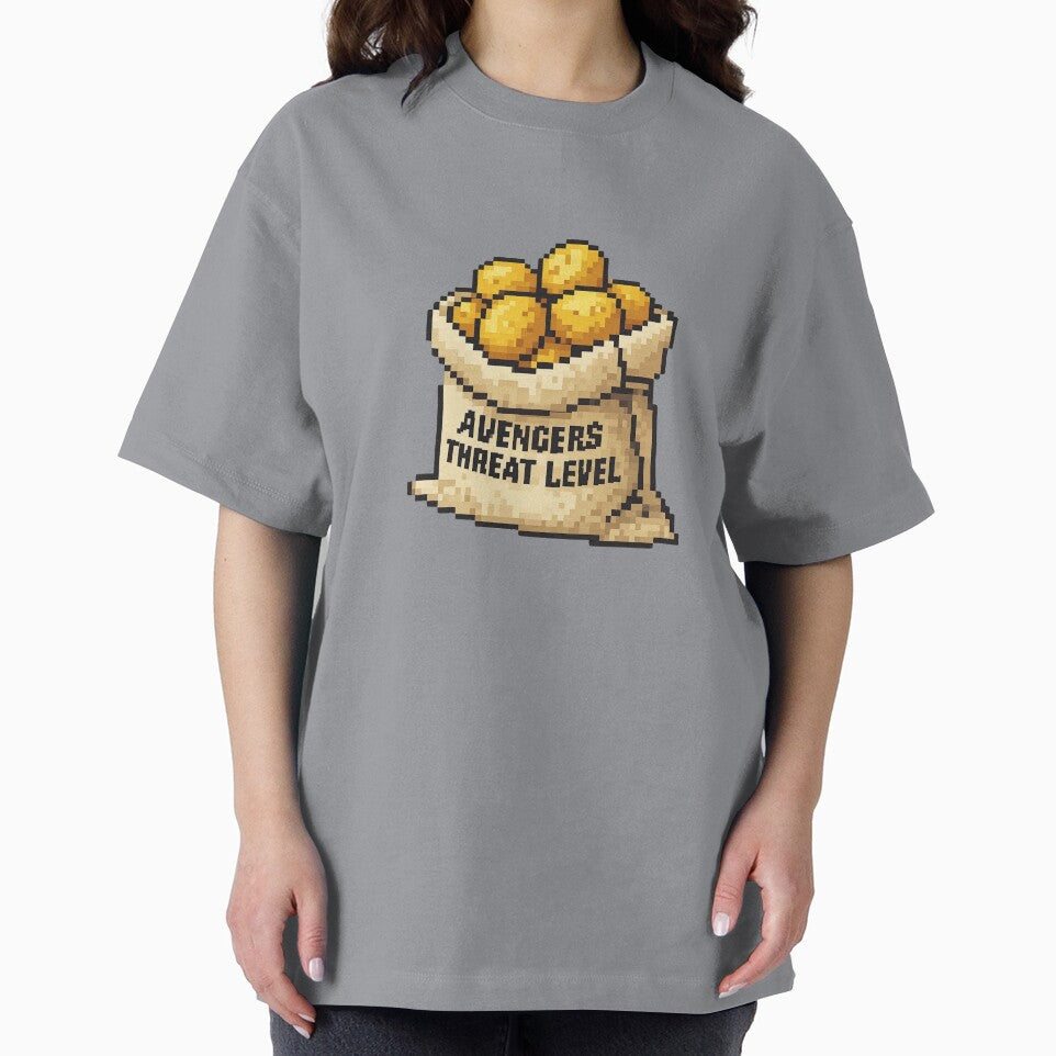 Avengers Threat Level Casual Print T-Shirt