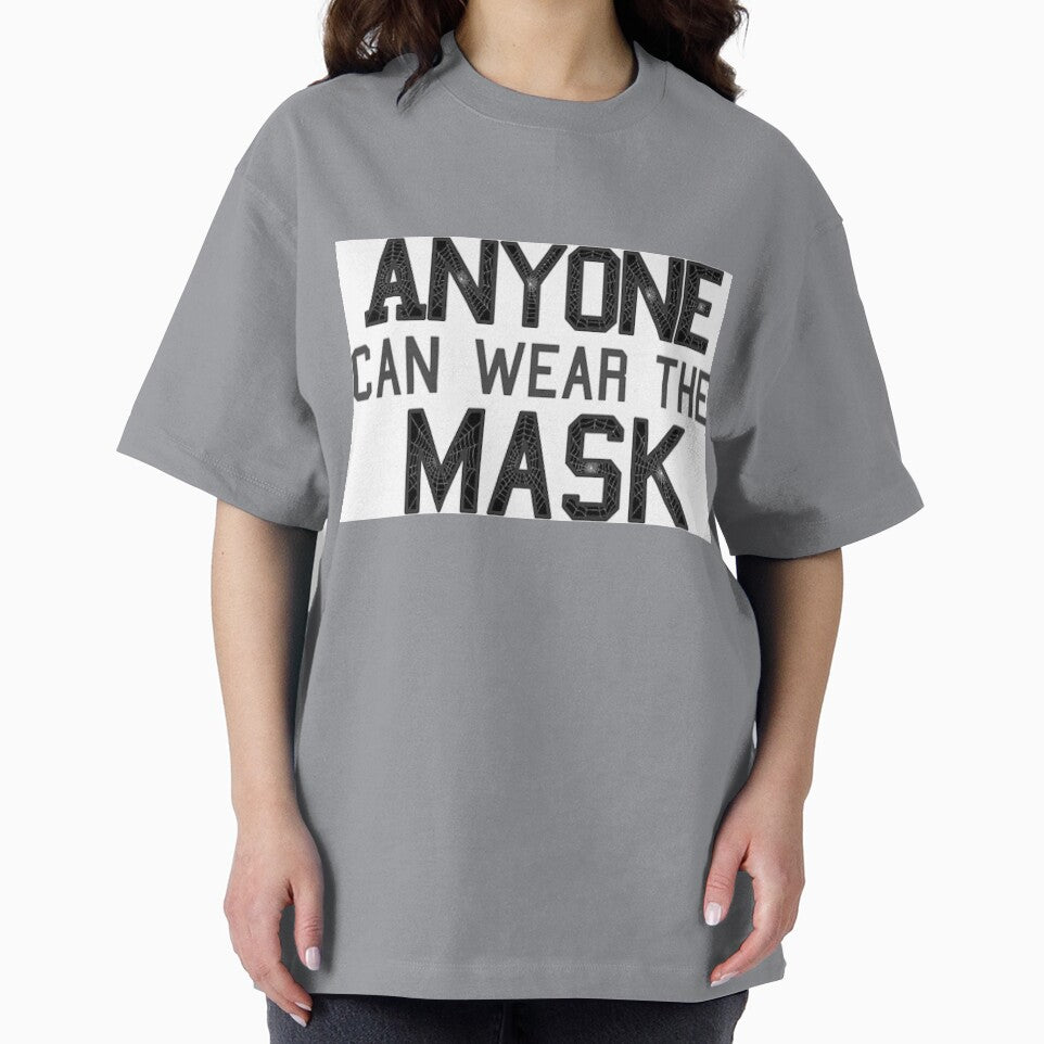 Anyone can wear the mask (Noir) Vintage-Inspired T-Shirt
