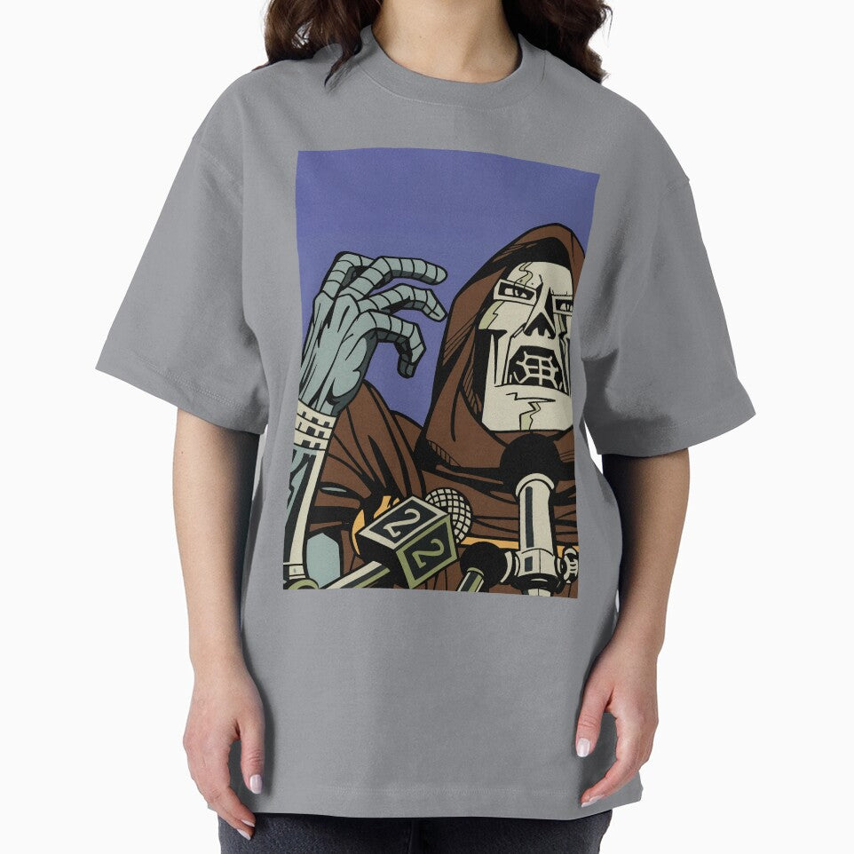DOOM! Comic Book Supervillain Pop Art Classic Graphic Shirt