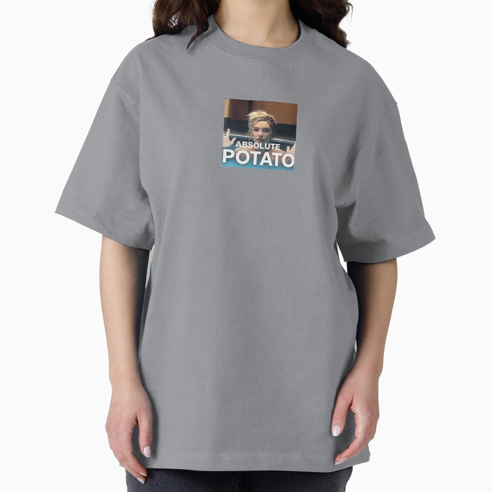 absolute potato yelena sticker Casual Print T-Shirt