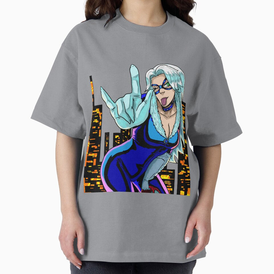 BLACK CAT Retro Style Tee