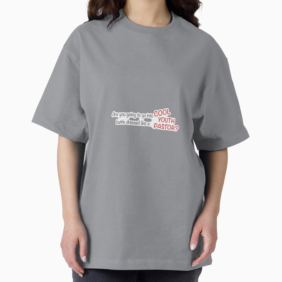 Are you going to go into battle dressed like a cool you pastor? Casual Print T-Shirt