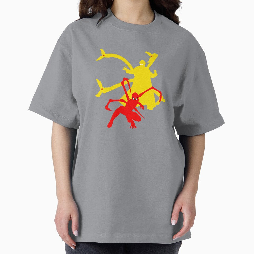 Doc Octopus and Iron Spider Casual Print T-Shirt