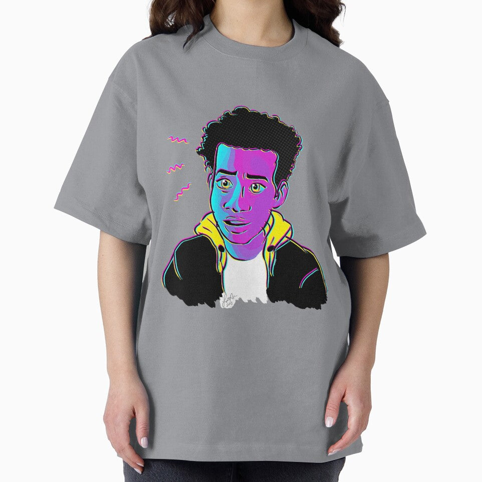 Cmyk Miles Morales Casual Print T-Shirt