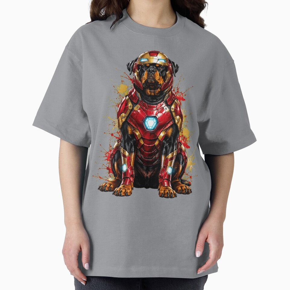 Dog Iron Casual Print T-Shirt