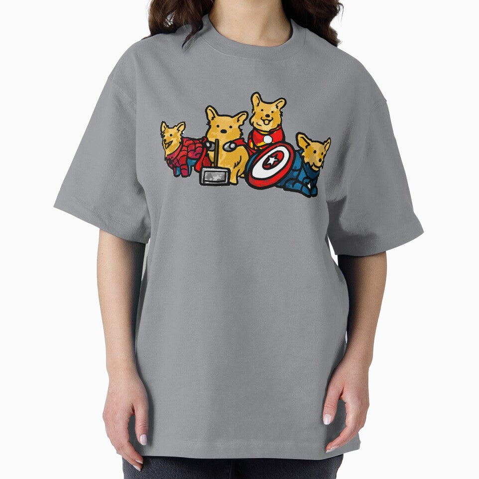 Corgs Assemble Graphic T-Shirt