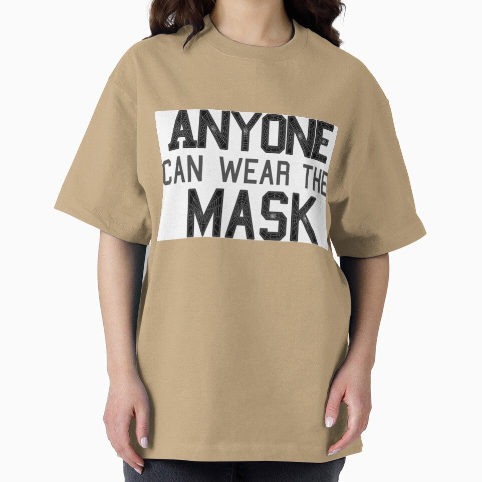 Anyone can wear the mask (Noir) Vintage-Inspired T-Shirt