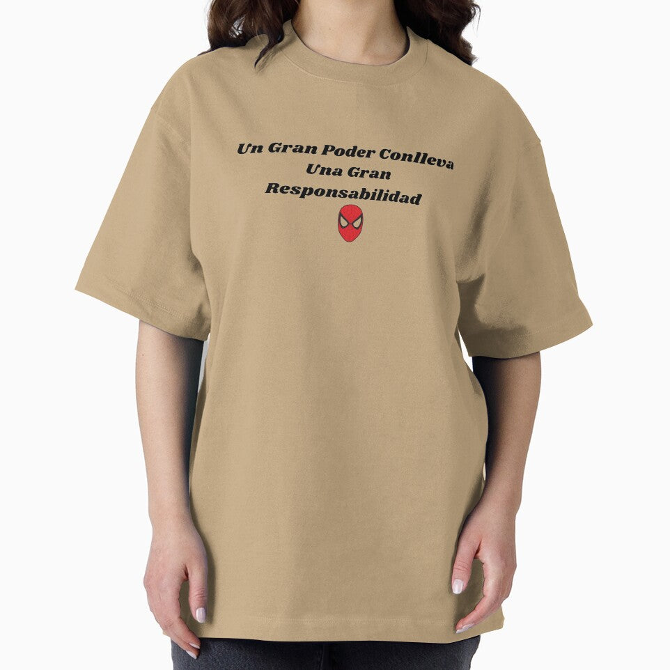 a great power Retro Style Tee