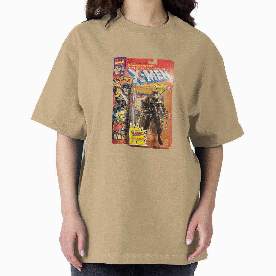 5th Edition Wolverine Action Figure Casual Print T-Shirt