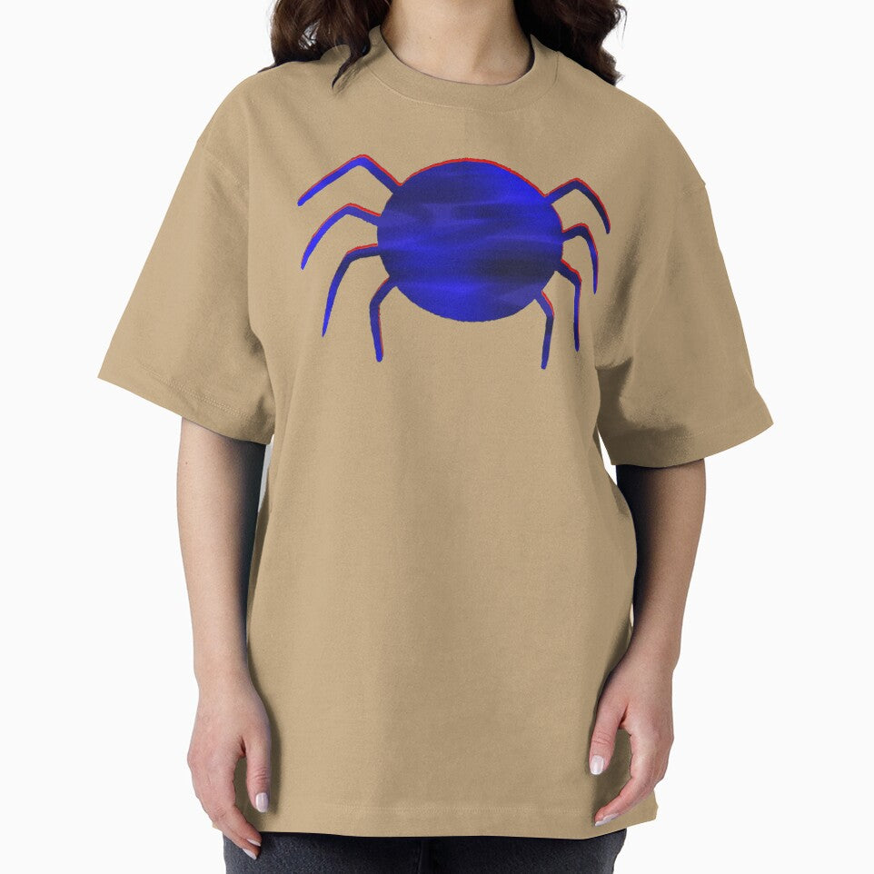 blue spider symbol Graphic T-Shirt