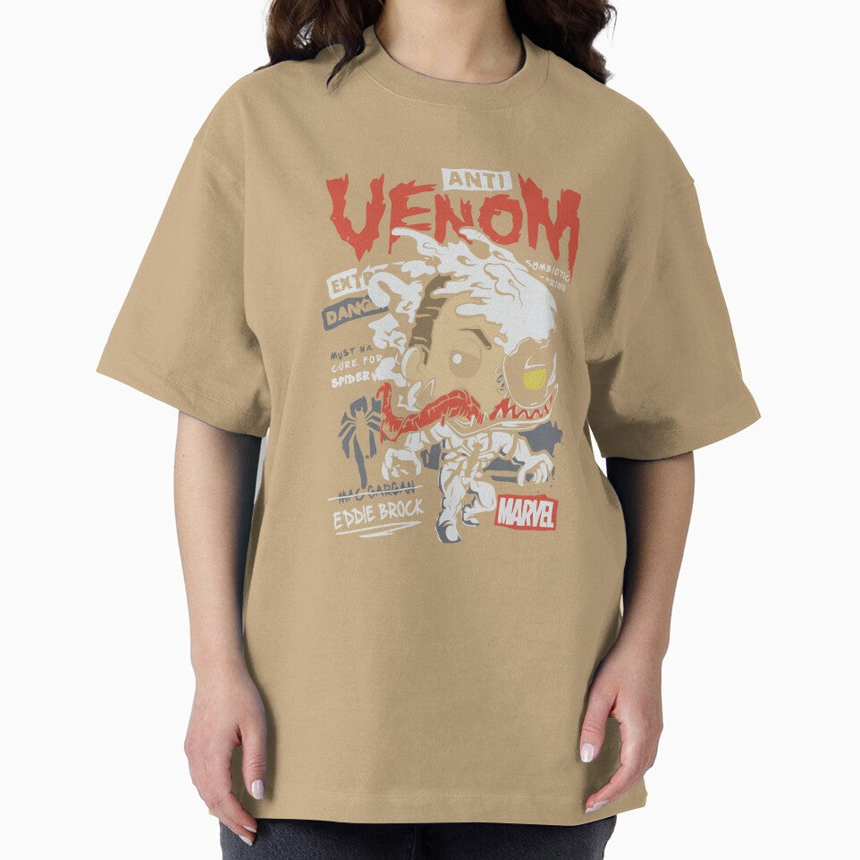 anti venom Casual Print T-Shirt
