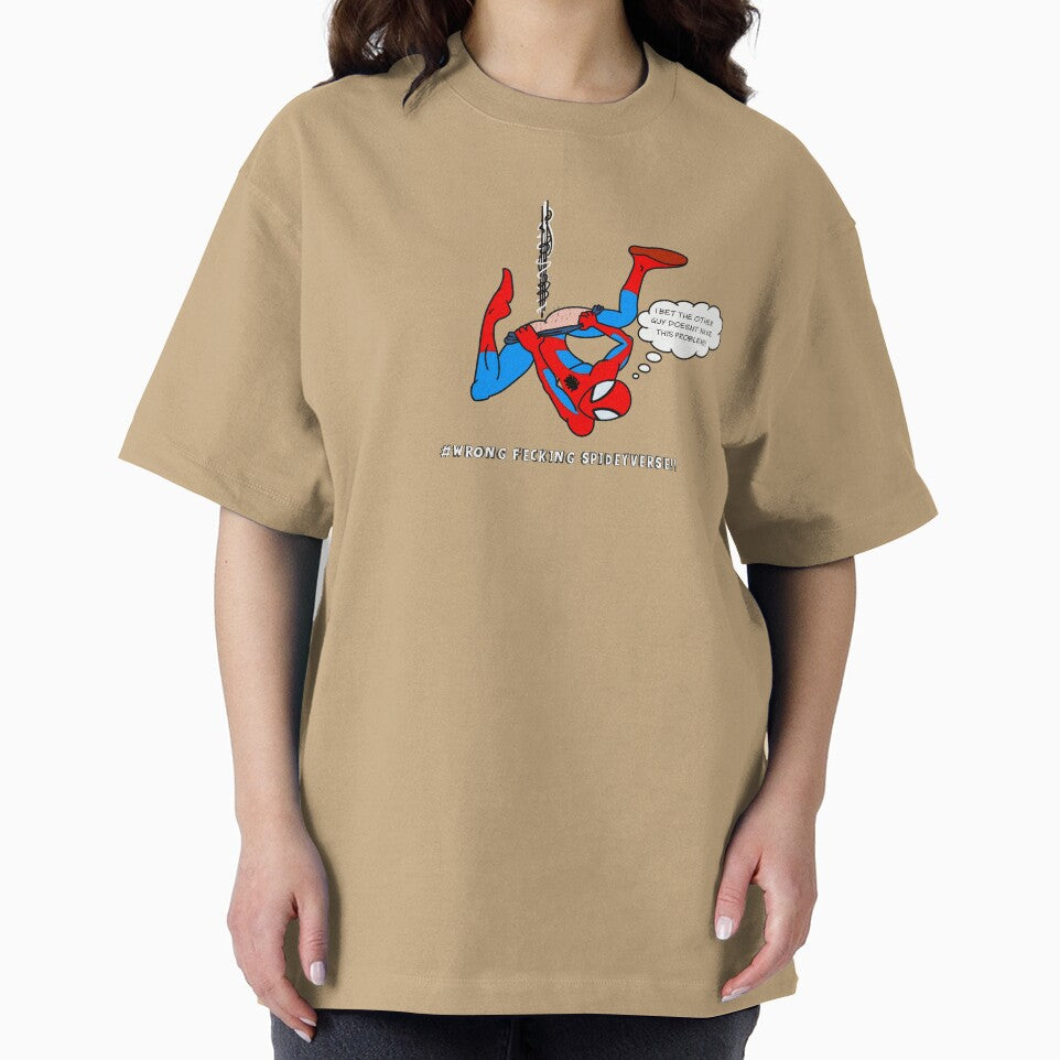 Different Spiderverse Retro Style Tee