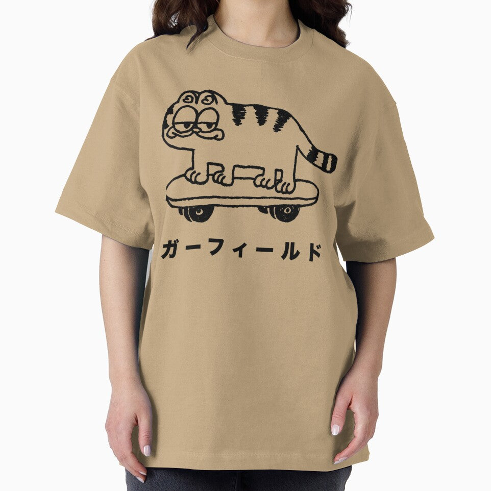 Cool Garfield Retro Style Tee
