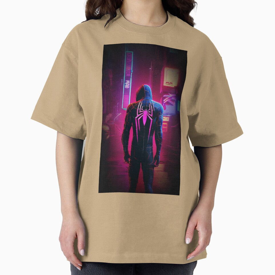 BLACK SPIDER Vintage-Inspired T-Shirt