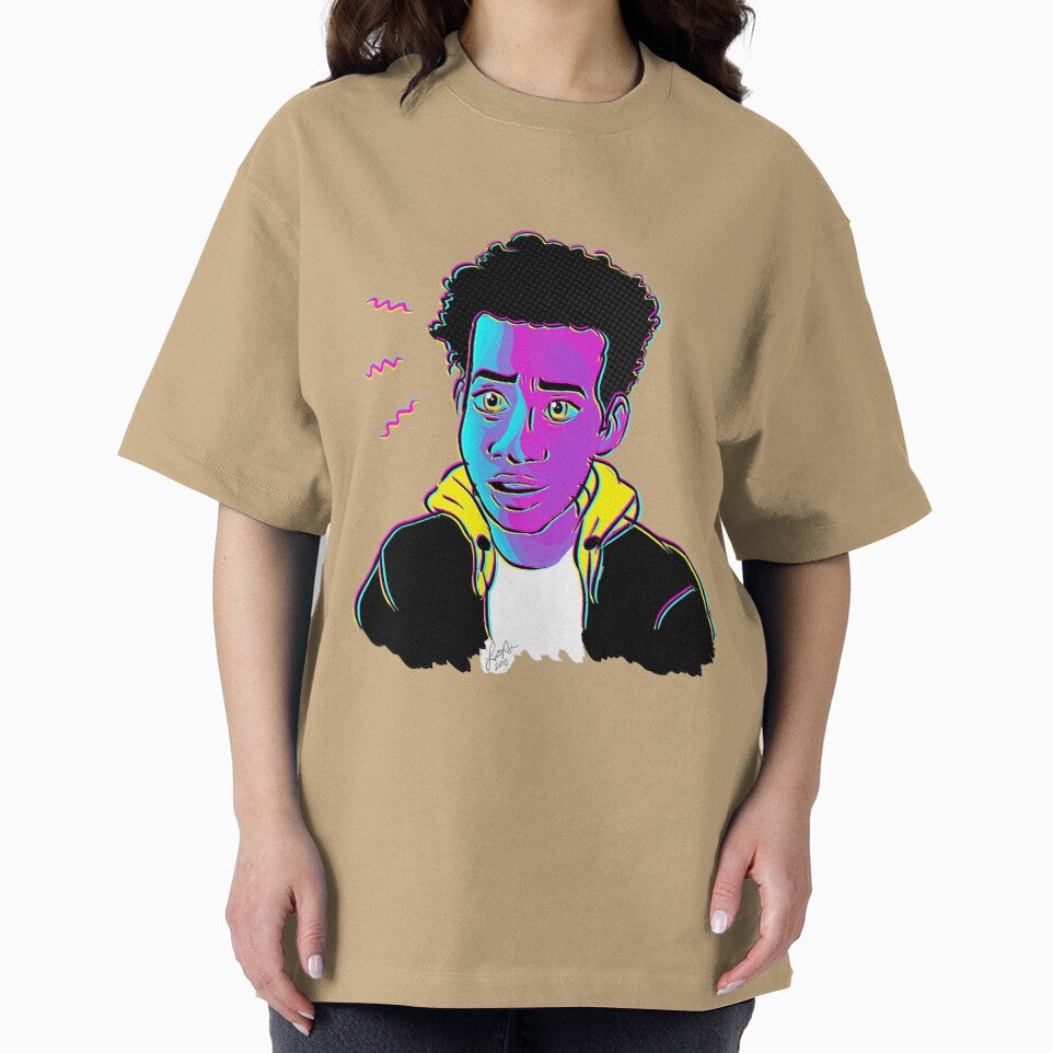Cmyk Miles Morales Casual Print T-Shirt