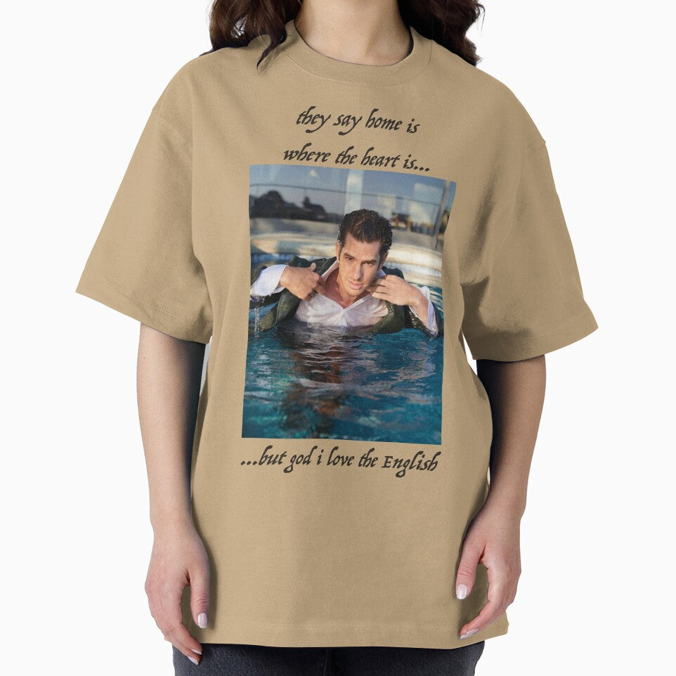 Andrew Garfield Photoshoot Casual Print T-Shirt