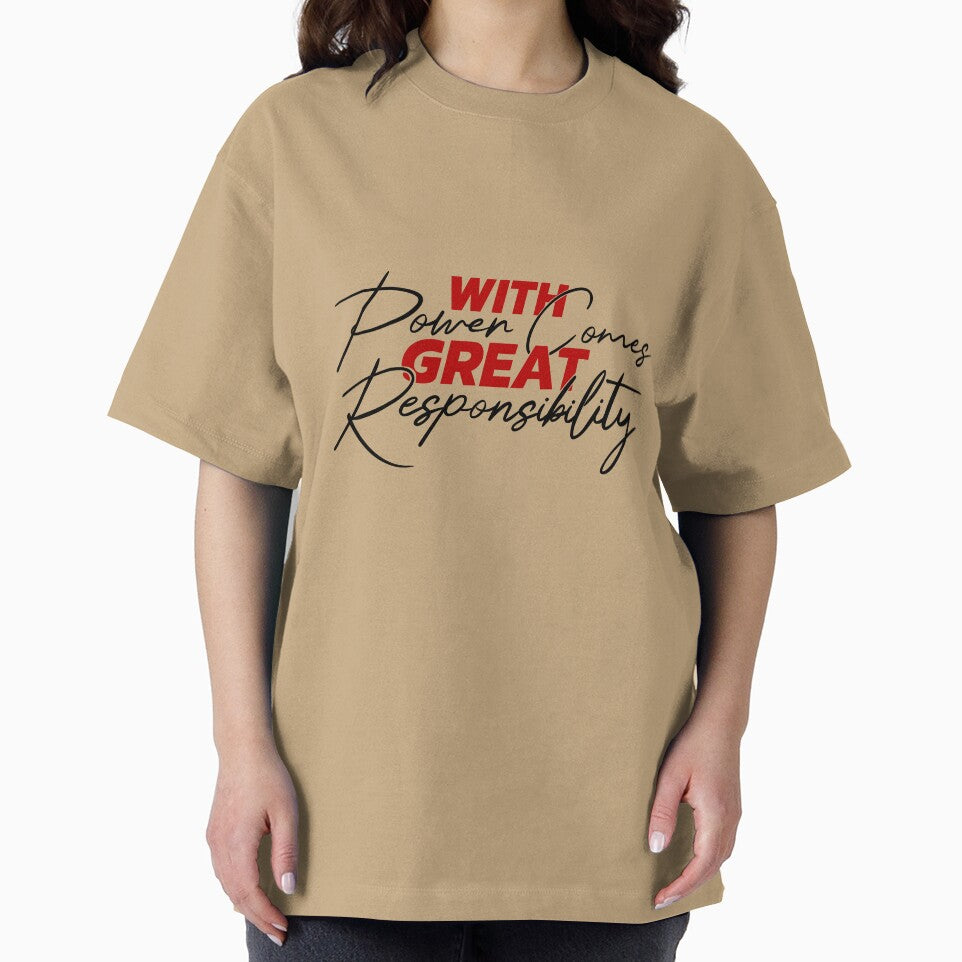 A great power Graphic T-Shirt