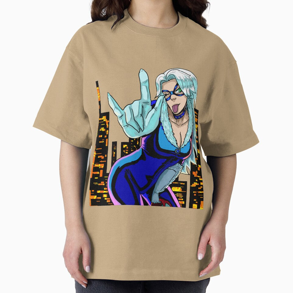 BLACK CAT Retro Style Tee