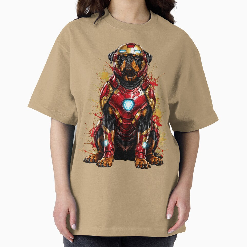 Dog Iron Casual Print T-Shirt