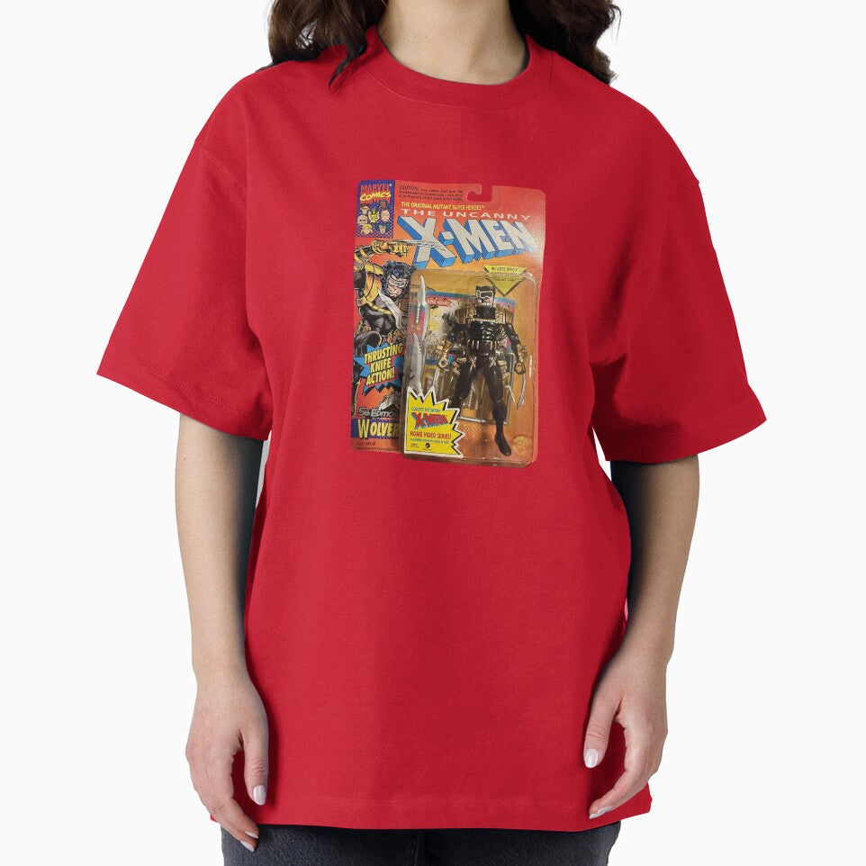 5th Edition Wolverine Action Figure Casual Print T-Shirt