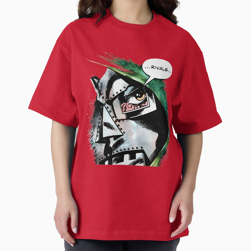 Dr Doom Marvel Villain Graphic Illustration | ????? Casual Print T-Shirt
