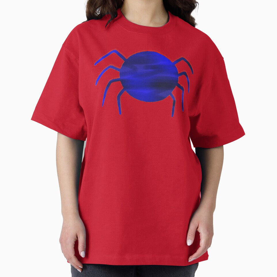 blue spider symbol Graphic T-Shirt