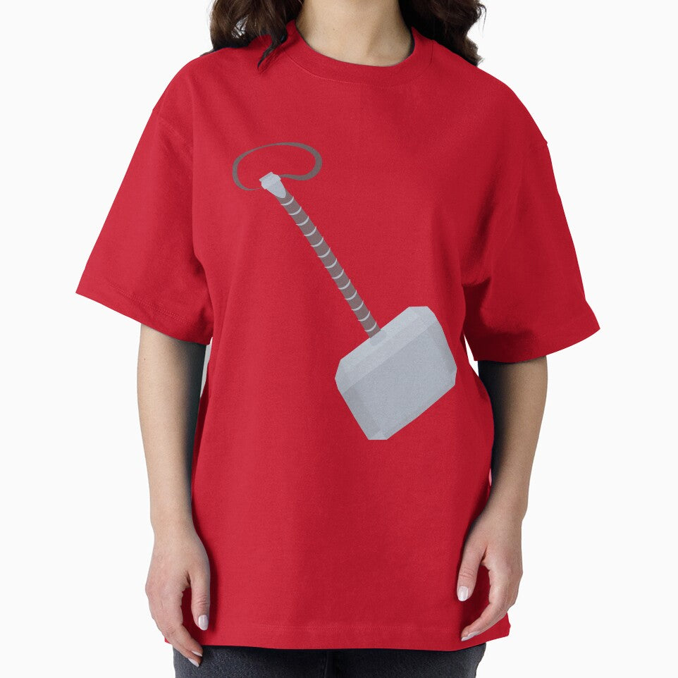 Copy of Thunder God Warrior Cartoon Character | Mythology Inspired Hero Fan Art | Thor Vintage-Inspired T-Shirt