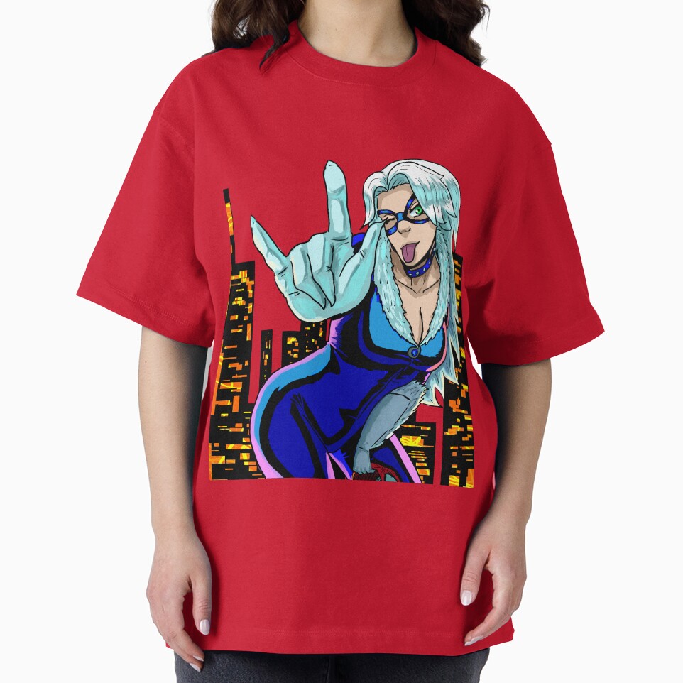 BLACK CAT Retro Style Tee