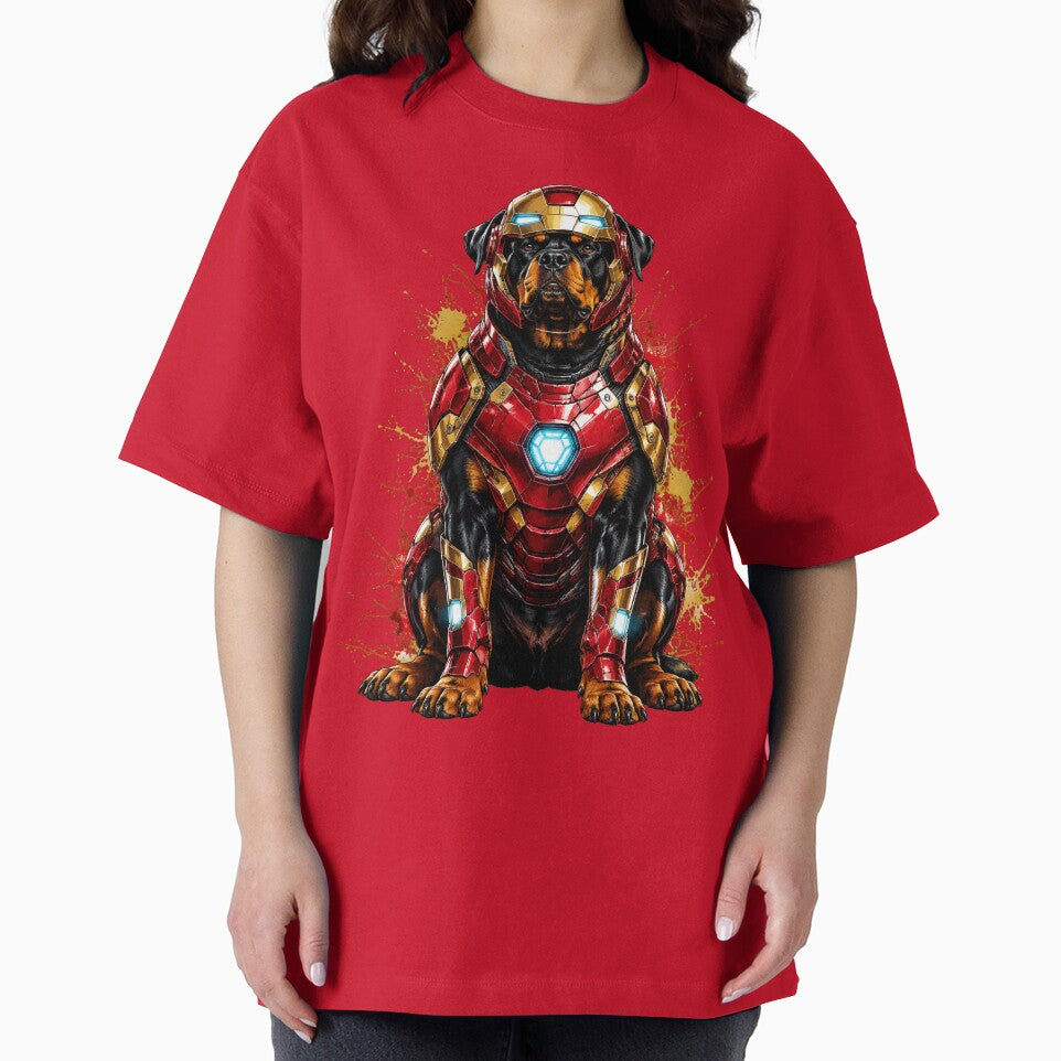 Dog Iron Casual Print T-Shirt