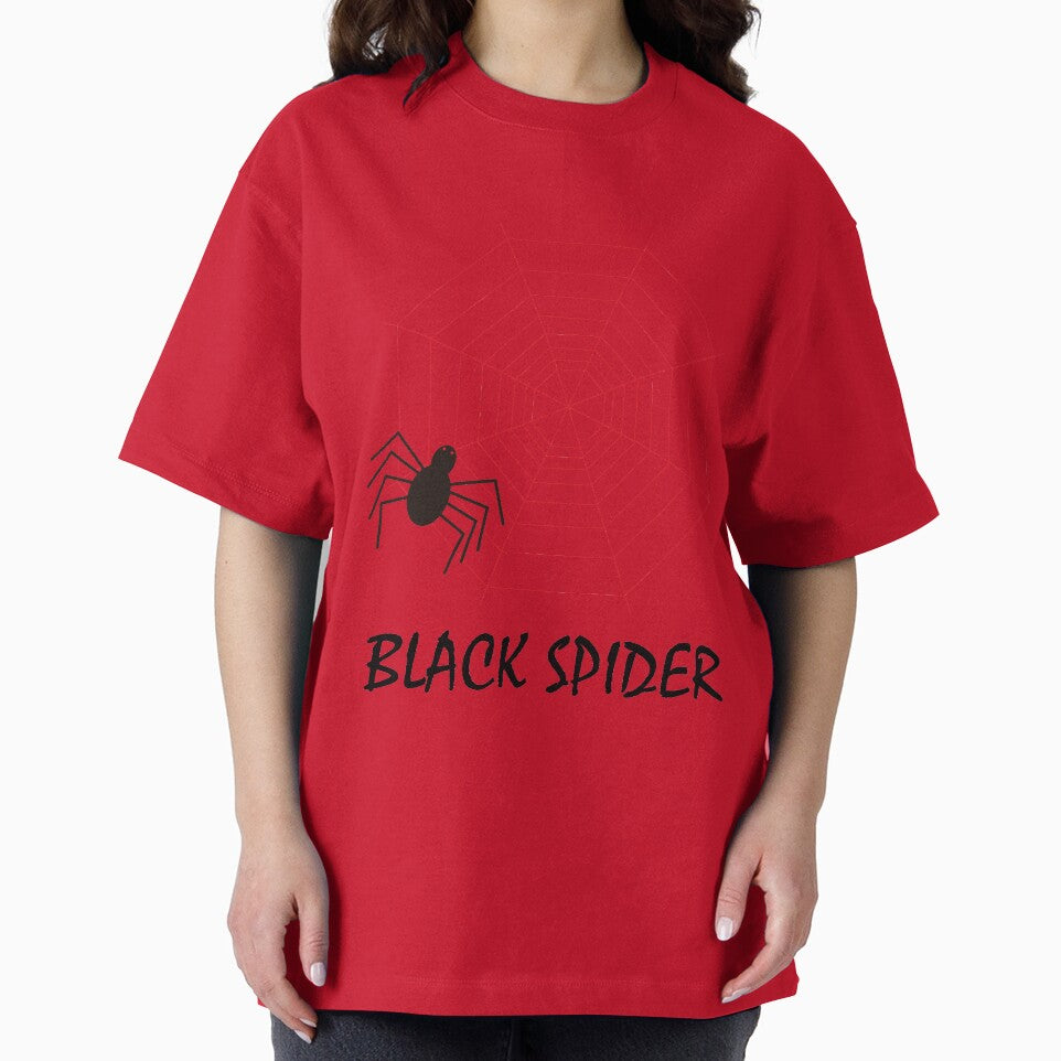 Black Spider Graphic T-Shirt