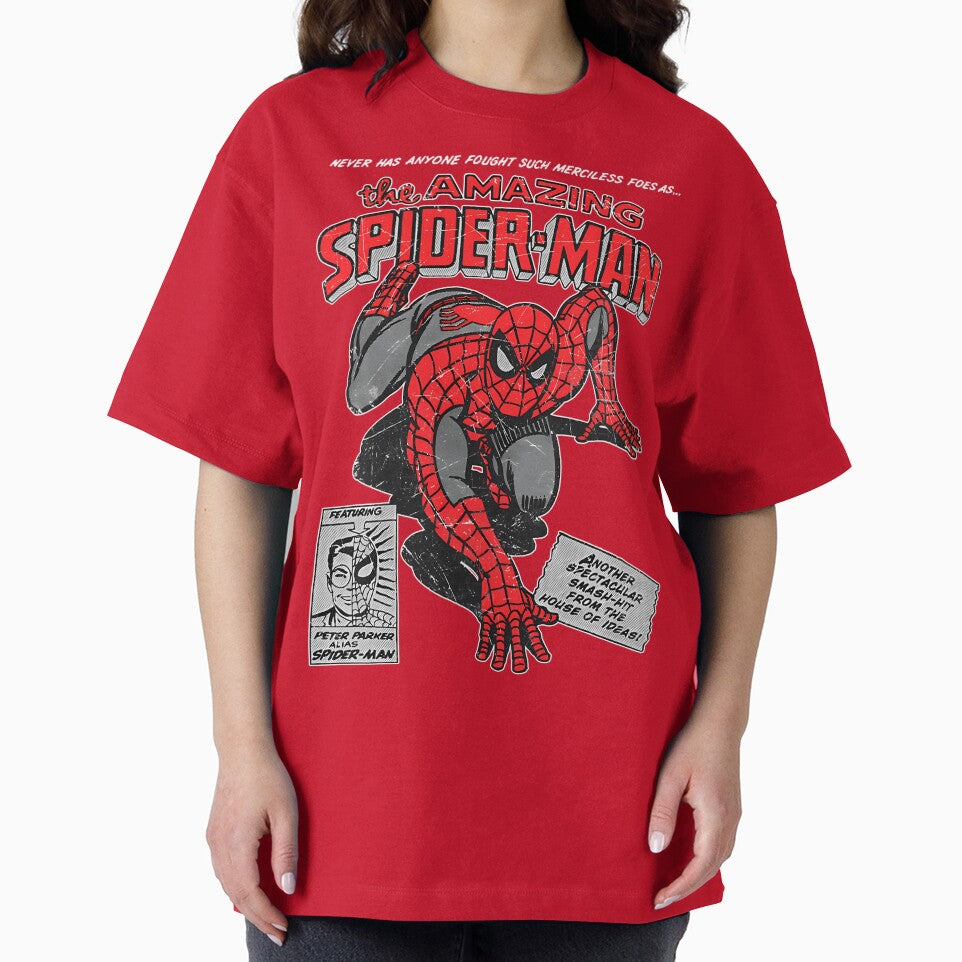Amazing Web Hero Vintage Comic Style Action Superhero Retro Vintage-Inspired T-Shirt