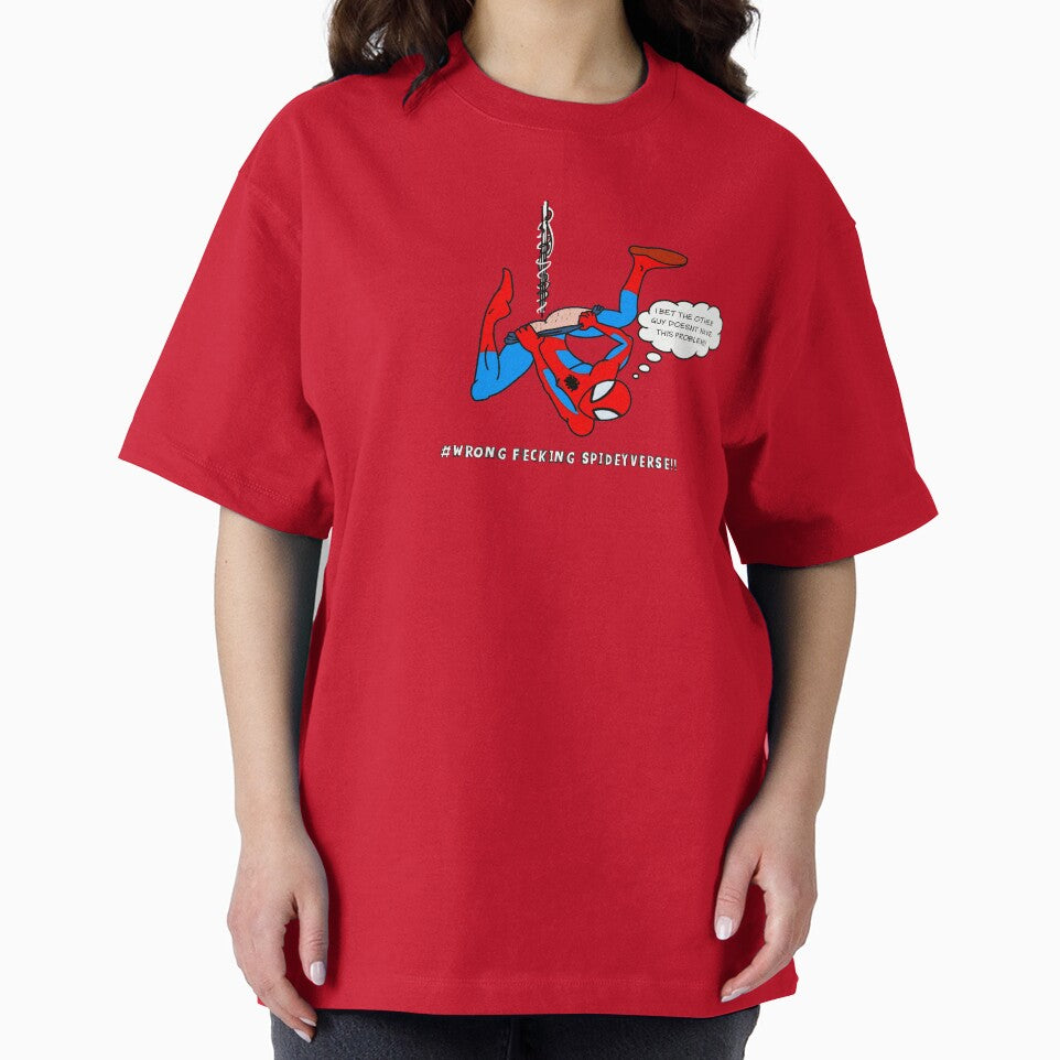 Different Spiderverse Retro Style Tee