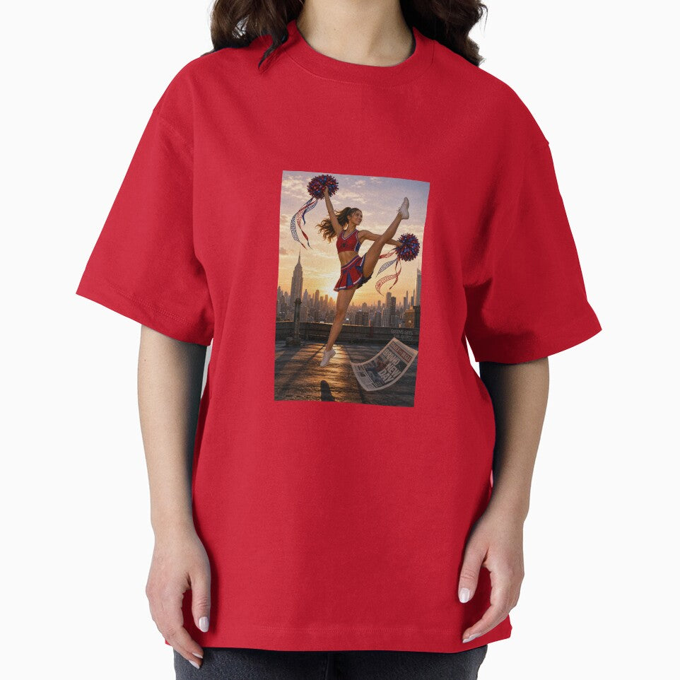 Cheerleader in Red Uniform Spiderman Brand New Day Vintage-Inspired T-Shirt