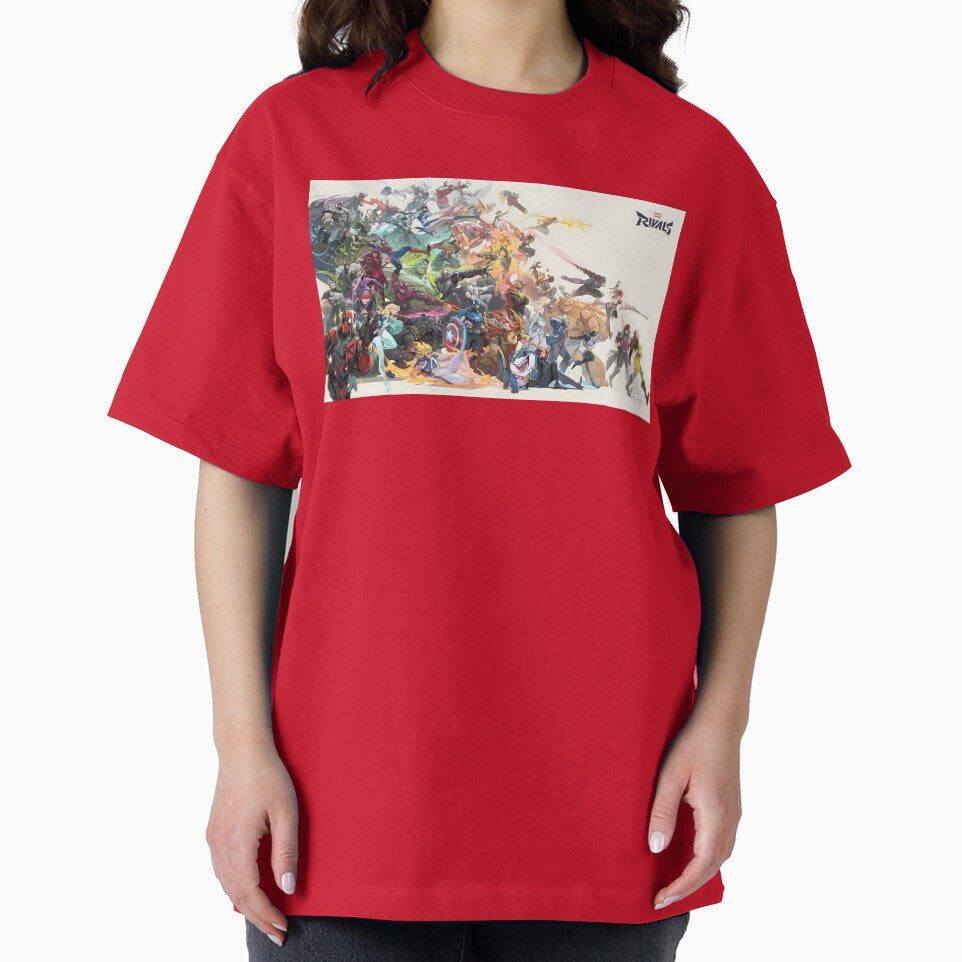 2026 Marvel Rivals Keyart Everyday Graphic Tee
