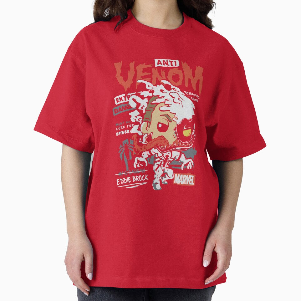 anti venom Casual Print T-Shirt