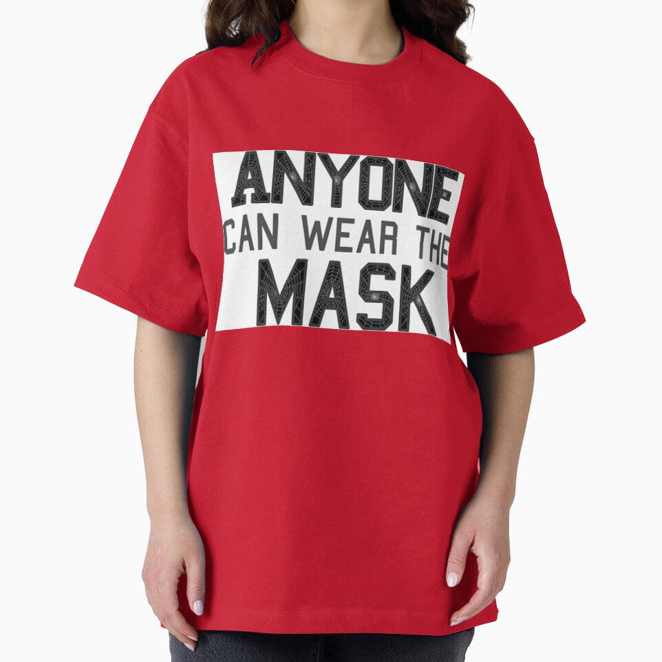 Anyone can wear the mask (Noir) Vintage-Inspired T-Shirt