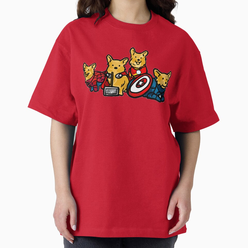 Corgs Assemble Graphic T-Shirt