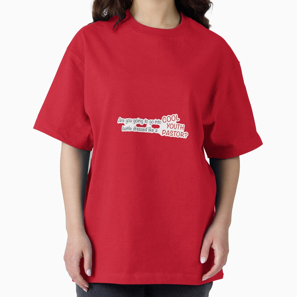 Are you going to go into battle dressed like a cool you pastor? Casual Print T-Shirt