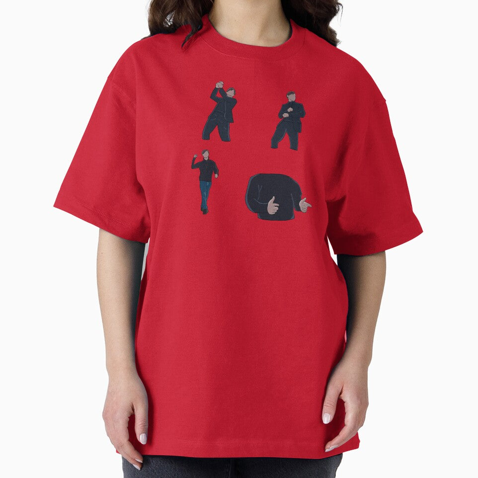 Bully Maguire Dancing Casual Print T-Shirt