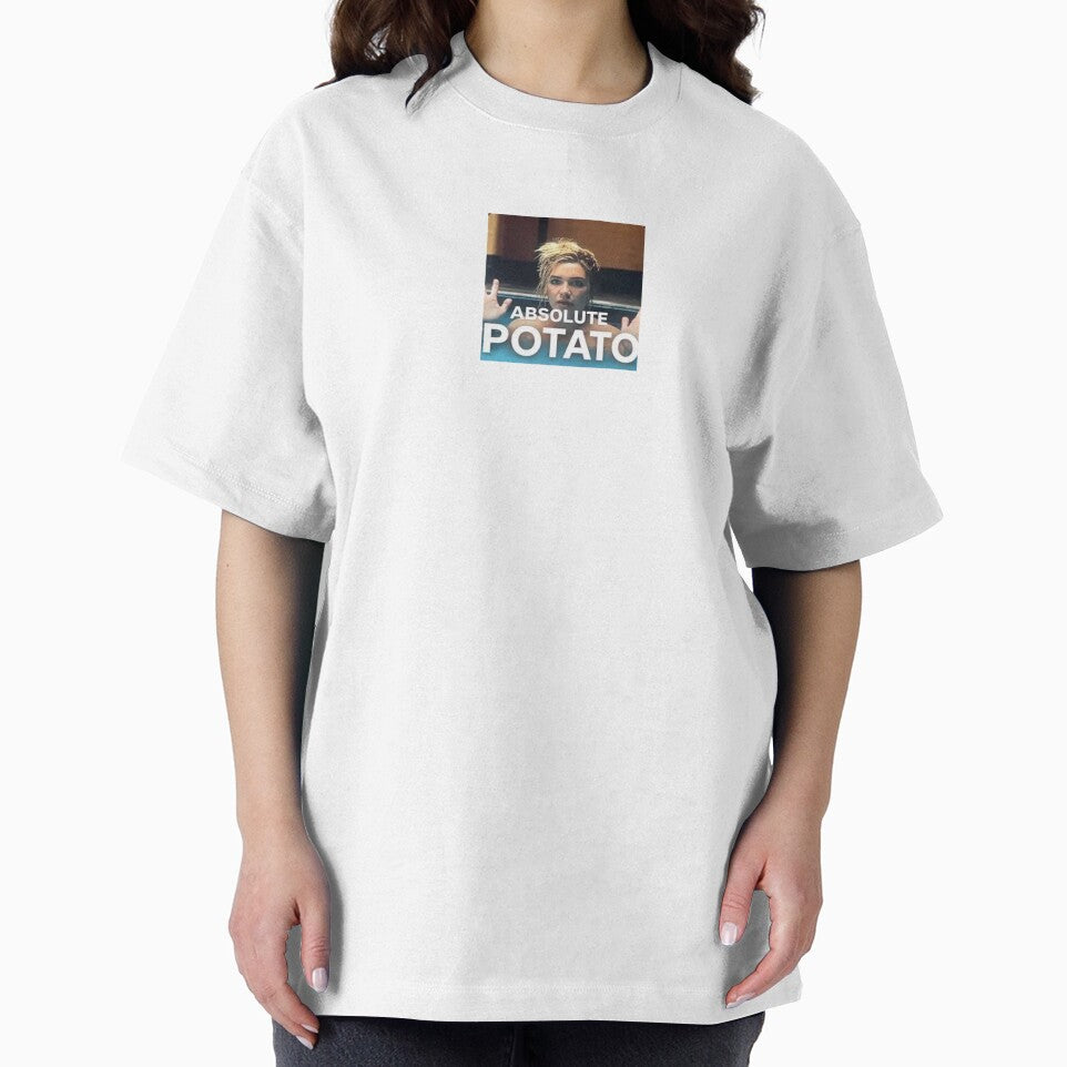 absolute potato yelena sticker Casual Print T-Shirt