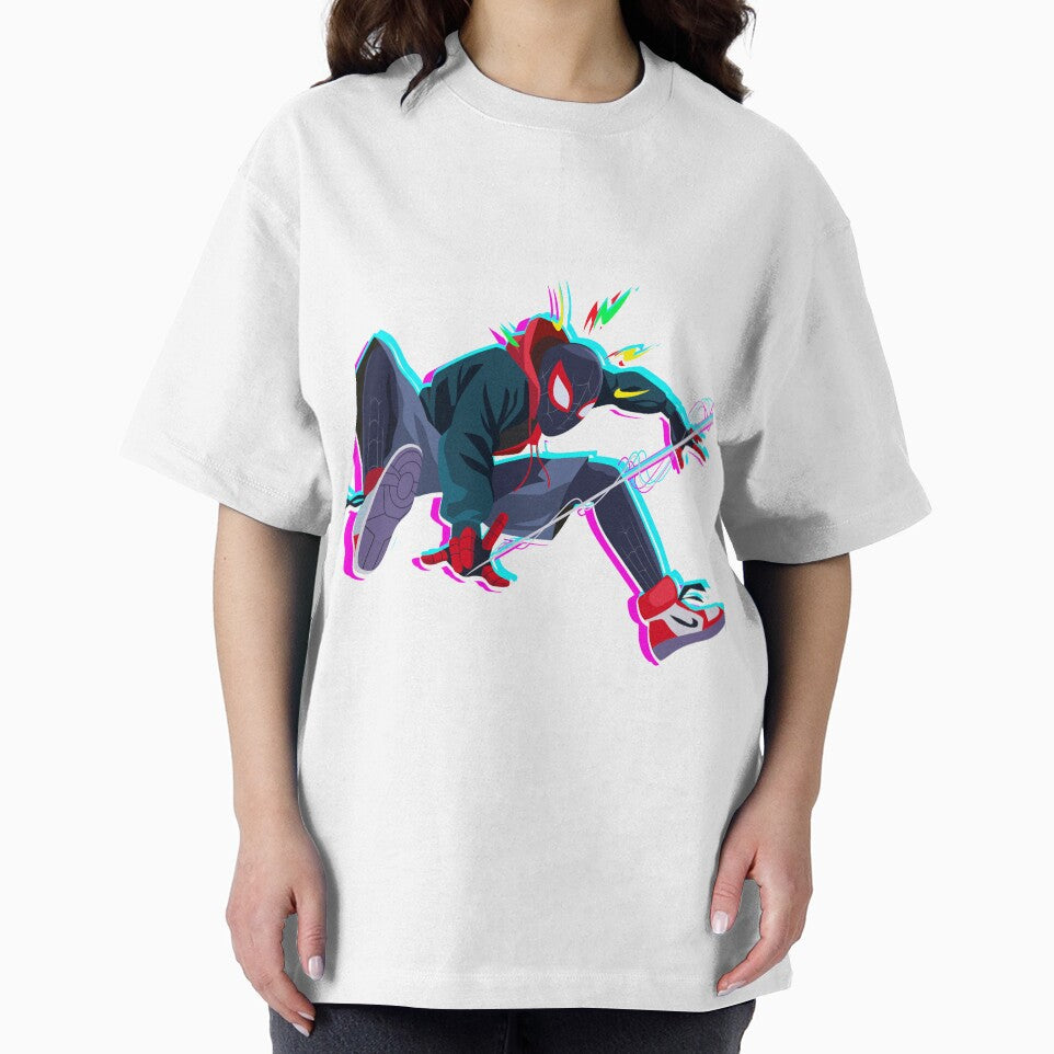 Copy of Web Hero Comic Strip Design | Modern Superhero Banner Art | Bold Red Blue Cartoon Action Panels Everyday Graphic Tee